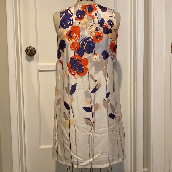 Isabelle Sinclair Floral Silk Dress for Anthropologie - Picture 2 of 9